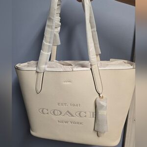 Coach Cameron Tote Chalk- Brand New With Tags - NWT